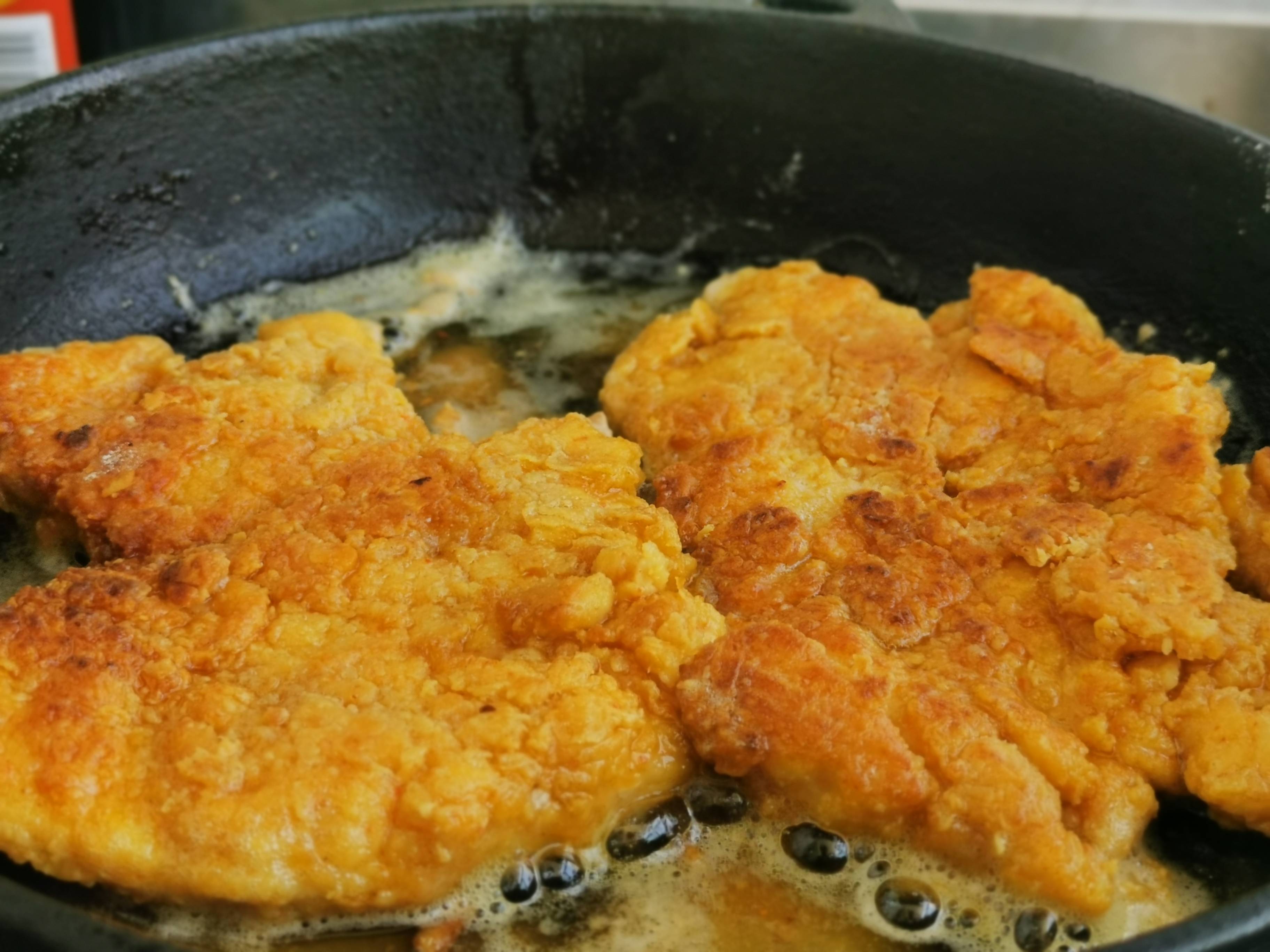 炸雞胸肉排的做法-香辣味炸菜譜