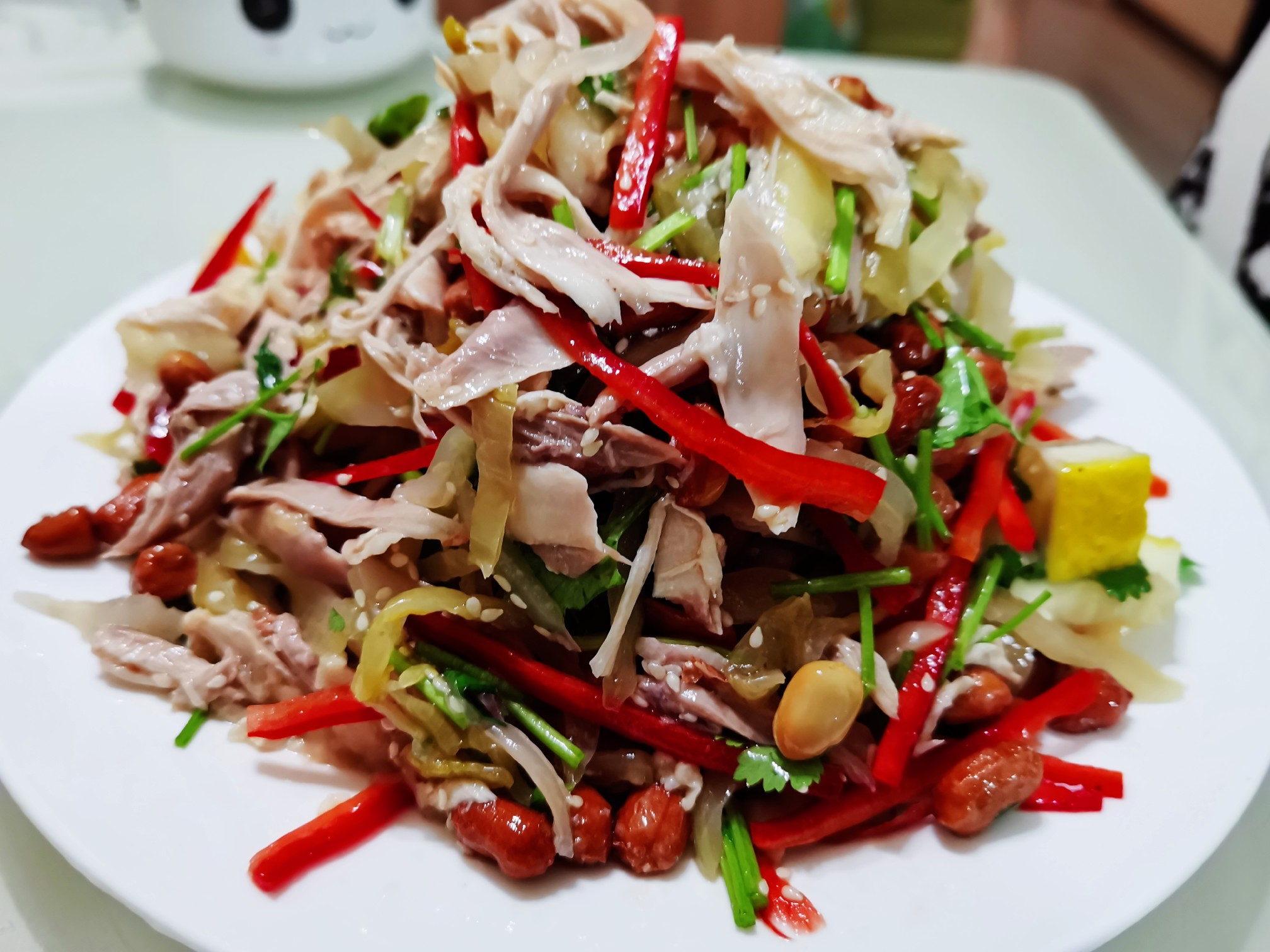 檸檬手撕雞（少油少鹽美味不減！）的做法-咸鮮味拌菜譜