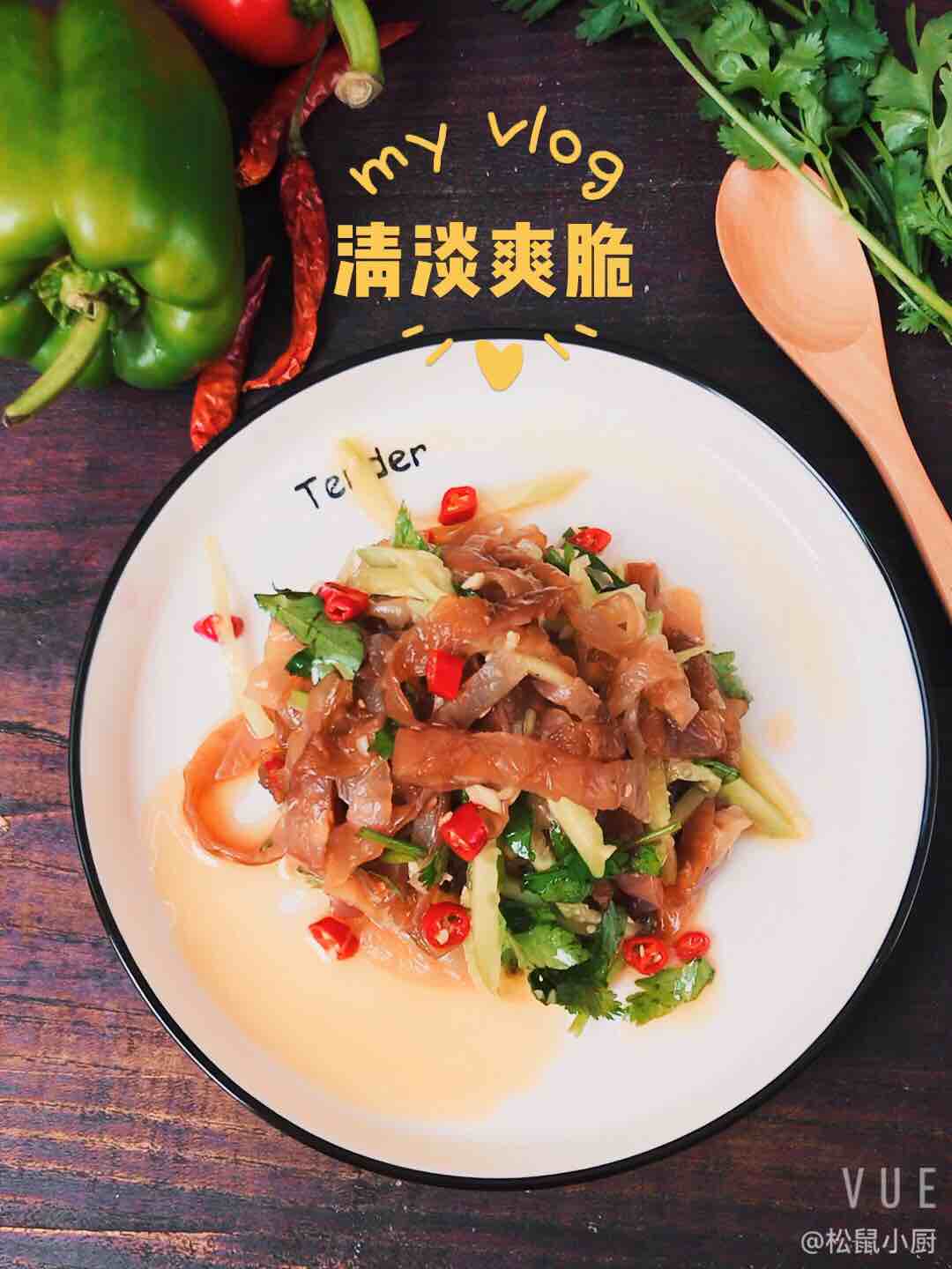 涼拌海蜇的做法-家常味拌菜譜