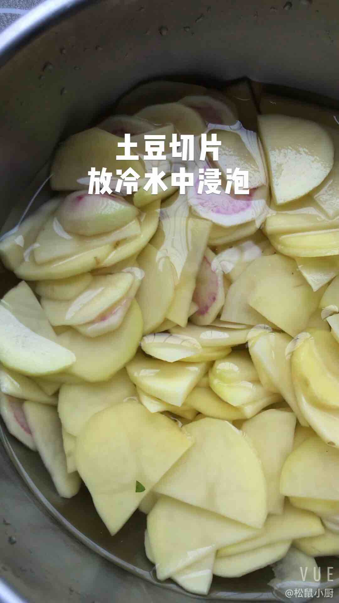 燒烤風味土豆片的做法-家常味炒菜譜
