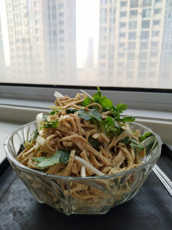 涼拌豆腐絲的做法-家常味拌菜譜