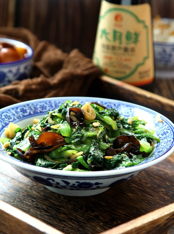 蝦皮小白菜的做法-家常味炒菜譜