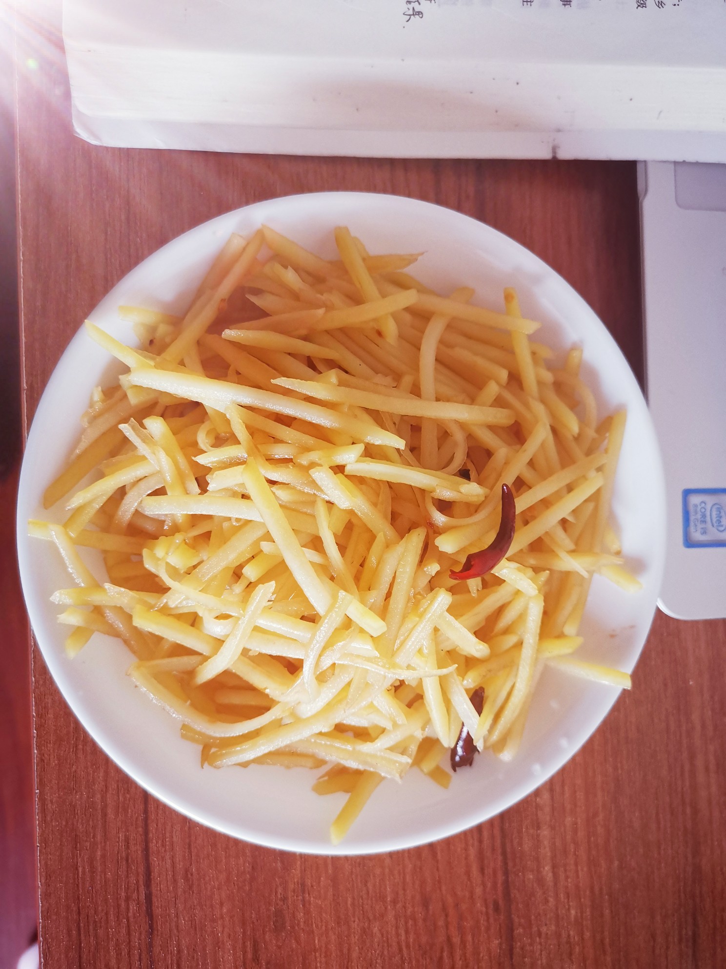 干椒土豆絲的做法-家常味炒菜譜