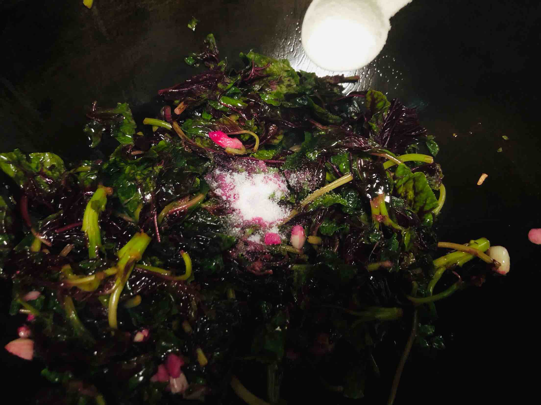 蒜泥莧菜的做法-家常味炒菜譜