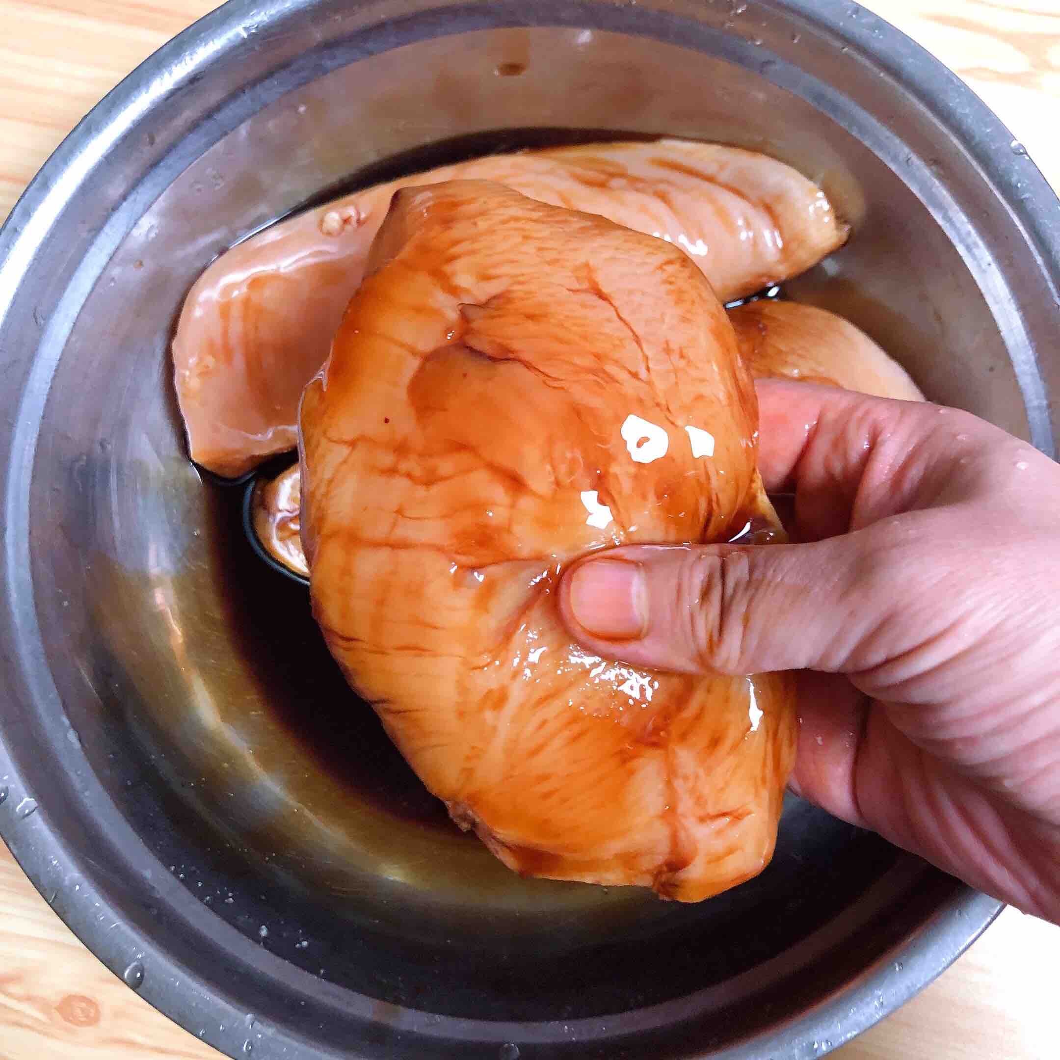 照燒雞胸肉的做法-咸鮮味煎菜譜