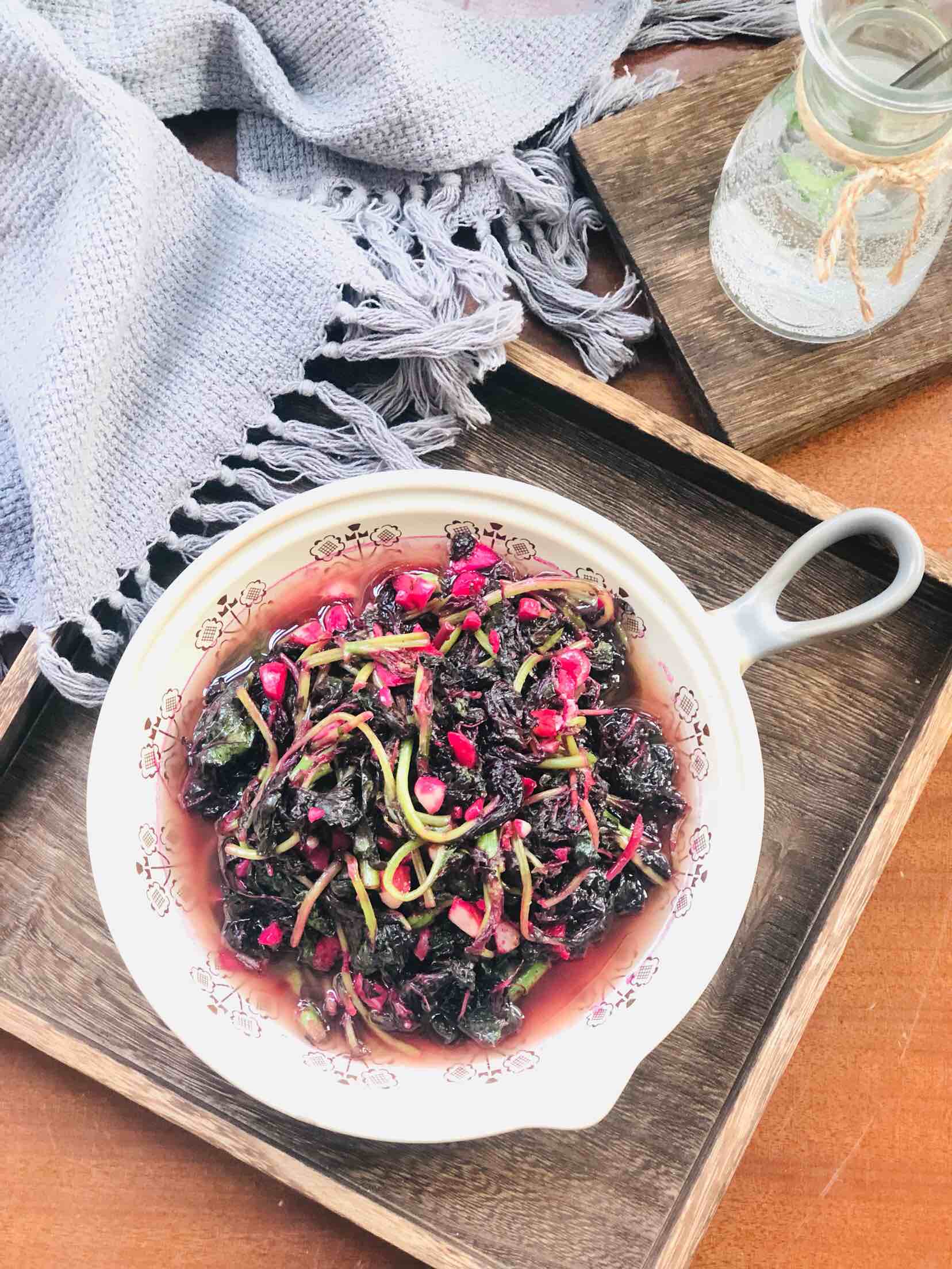 蒜泥莧菜的做法-家常味炒菜譜