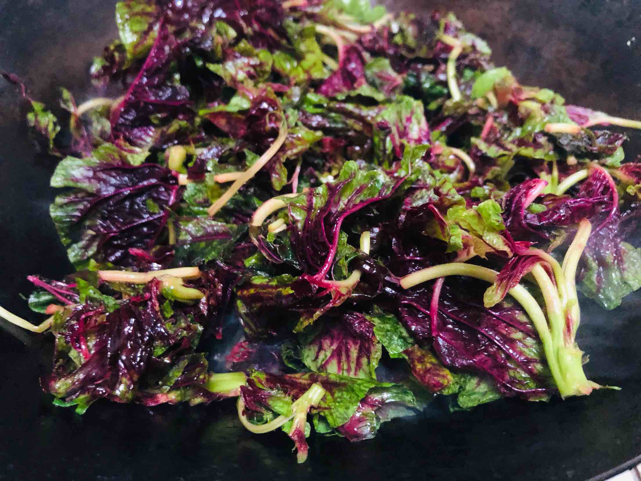 蒜泥莧菜的做法-家常味炒菜譜