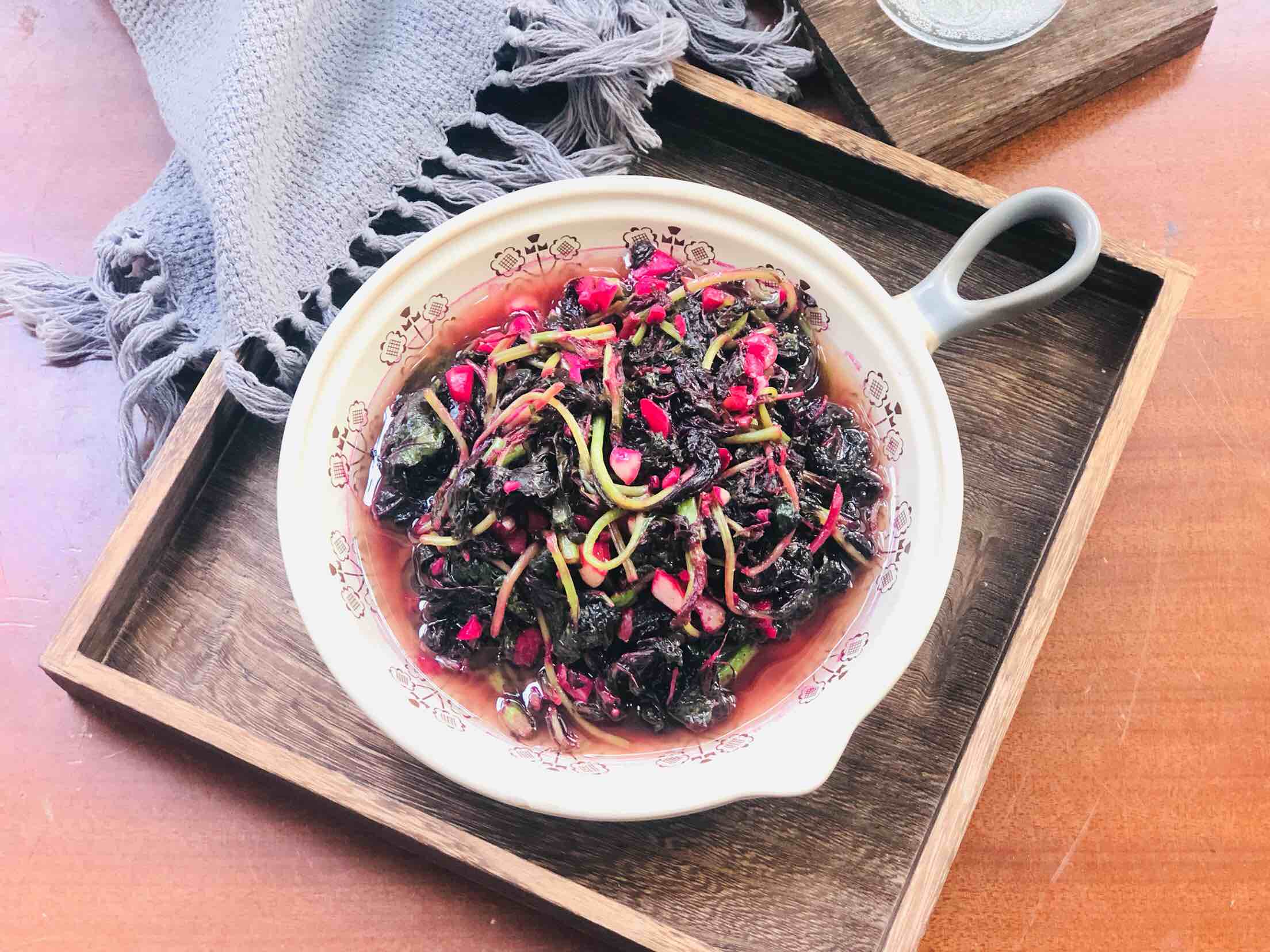 蒜泥莧菜的做法-家常味炒菜譜