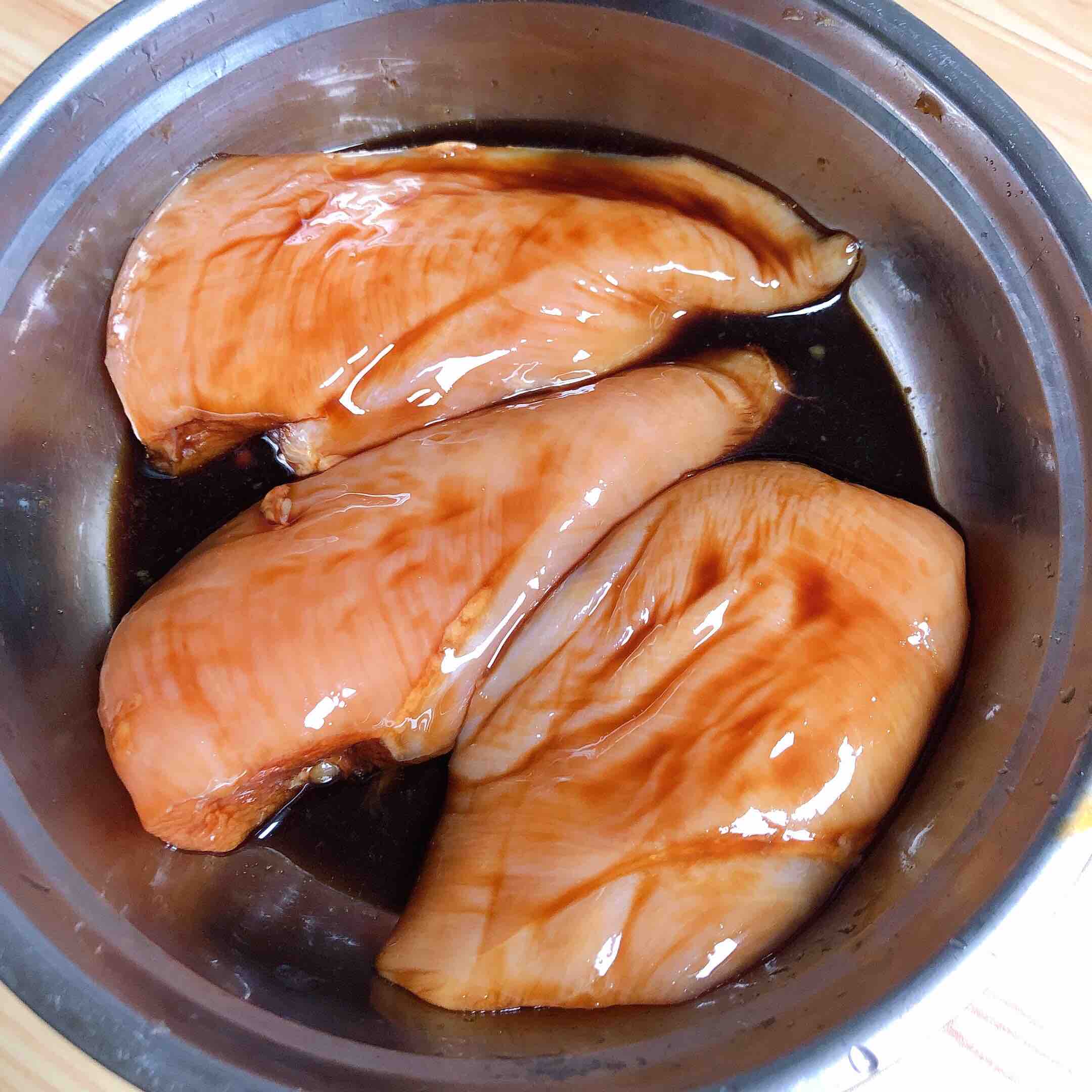 照燒雞胸肉的做法-咸鮮味煎菜譜