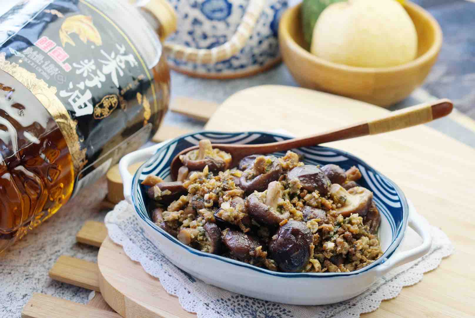 肉沫小香菇。的做法-家常味炒菜譜