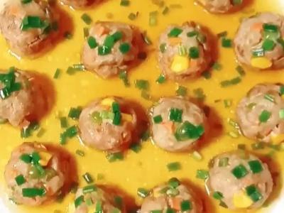 時(shí)蔬小丸子的做法-家常味蒸菜譜