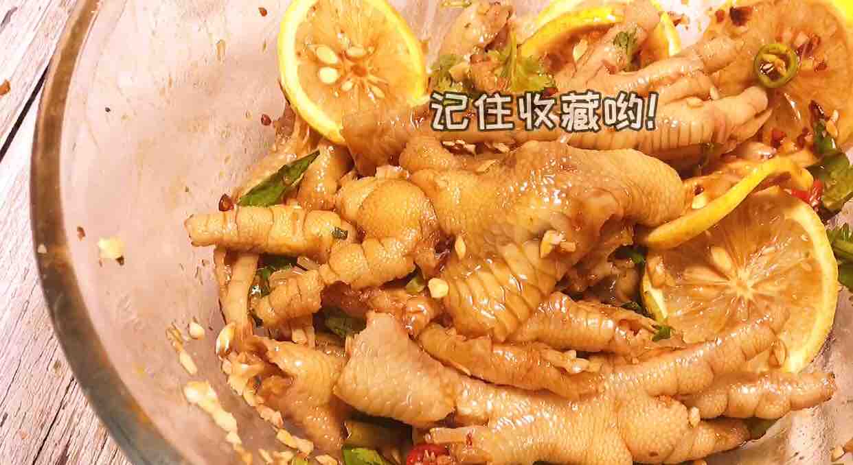 酸辣脫骨鳳爪的做法-酸辣味拌菜譜