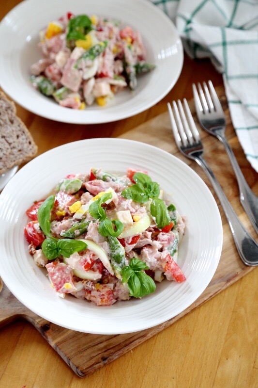 金槍魚沙拉的做法-咸鮮味其它工藝菜譜