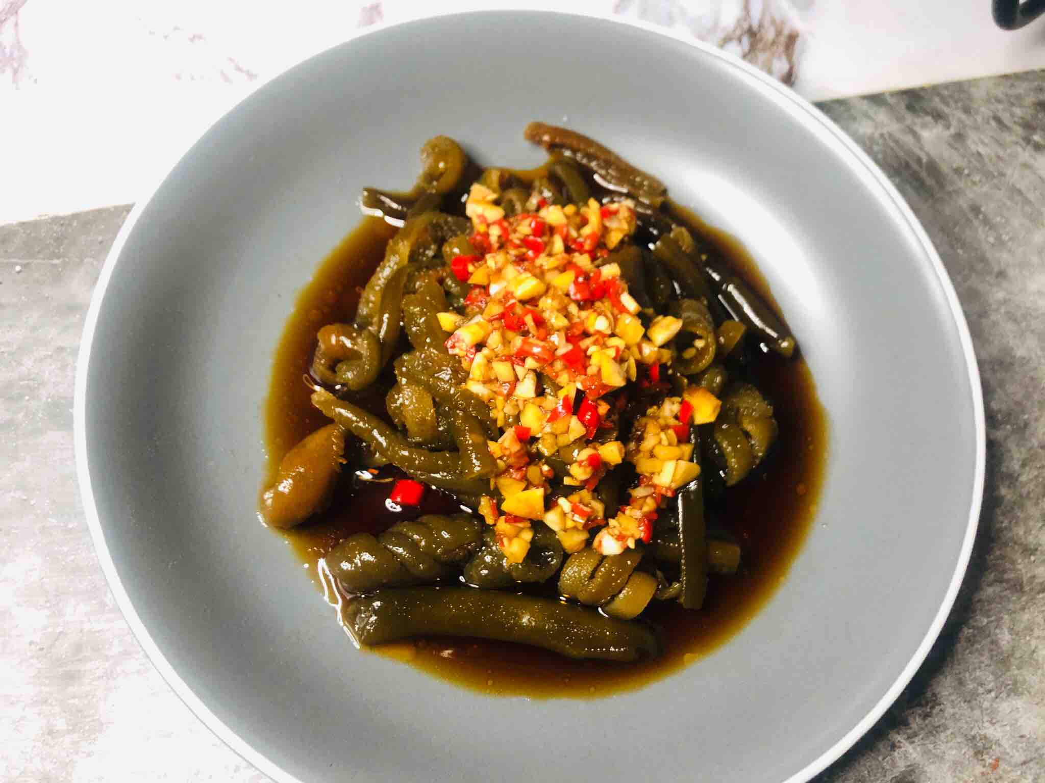 米椒拌海茸的做法-酸辣味拌菜譜