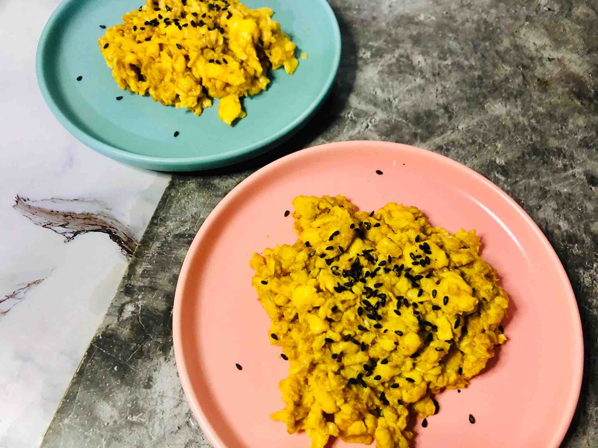 咖喱雞蛋醬的做法-咖喱味炒菜譜