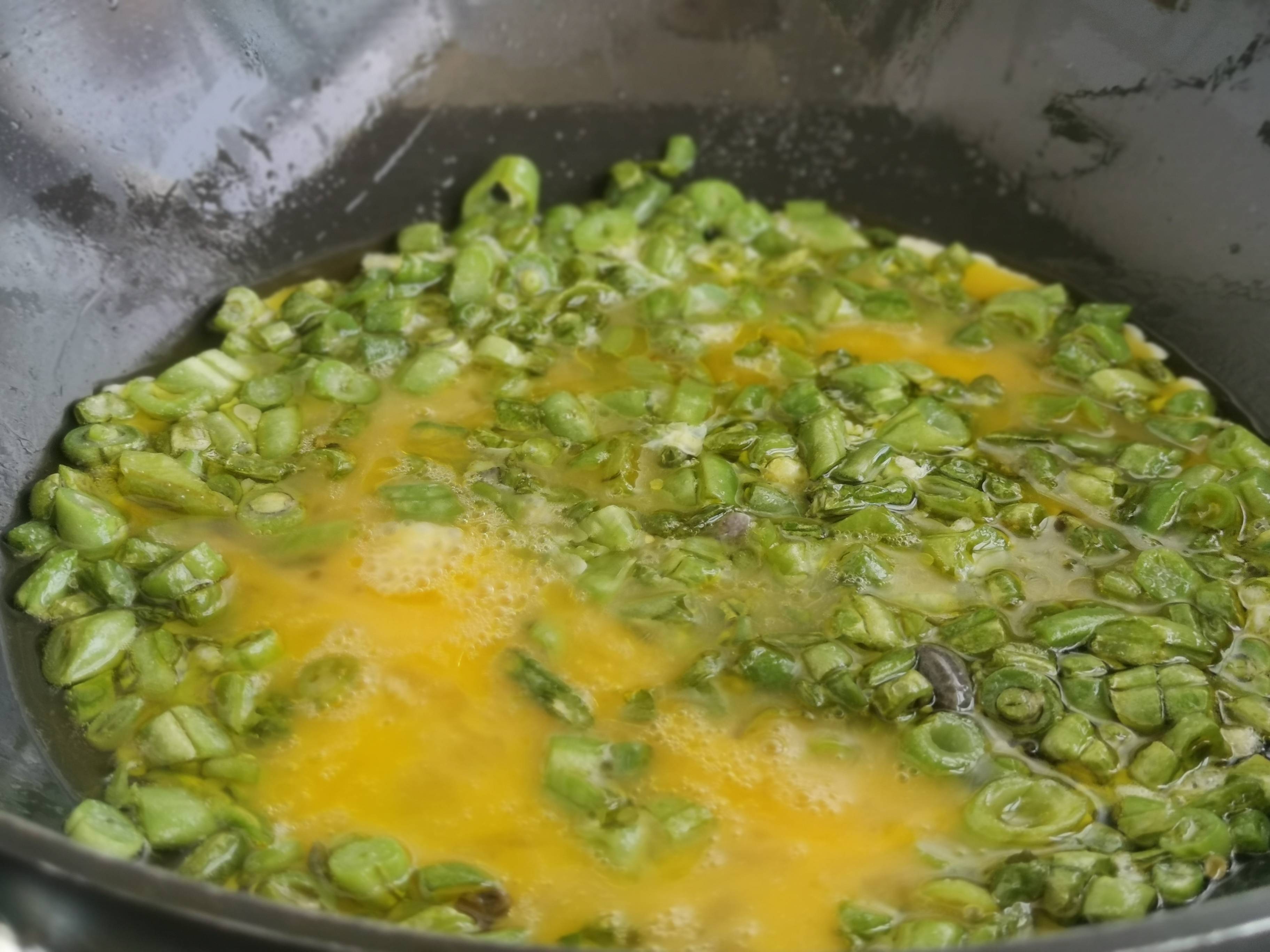 豆角炒雞蛋的做法-家常味炒菜譜