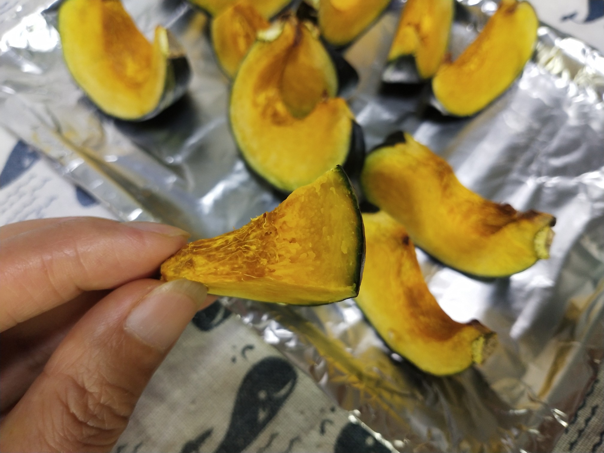 烤南瓜的做法-甜味烤菜譜