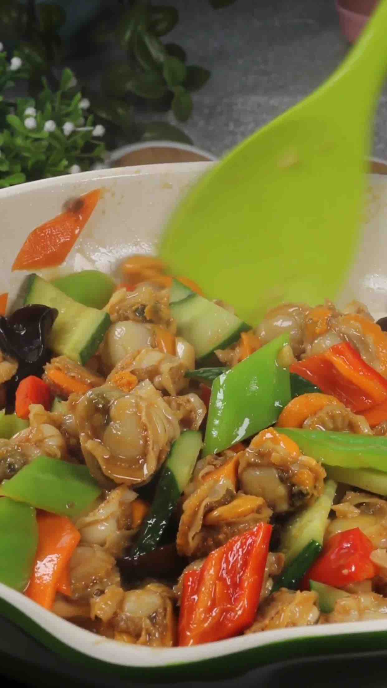 香辣扇貝的做法-咸鮮味炒菜譜