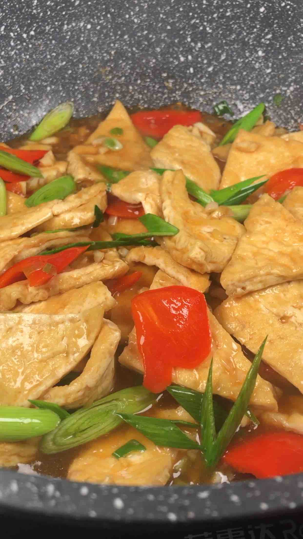 溜煎豆腐的做法-家常味煎菜譜