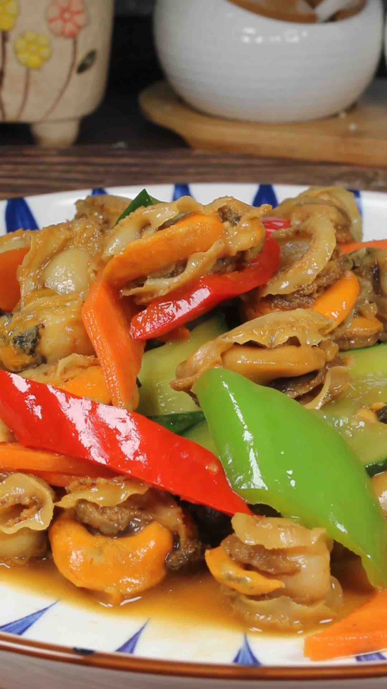 香辣扇貝的做法-咸鮮味炒菜譜