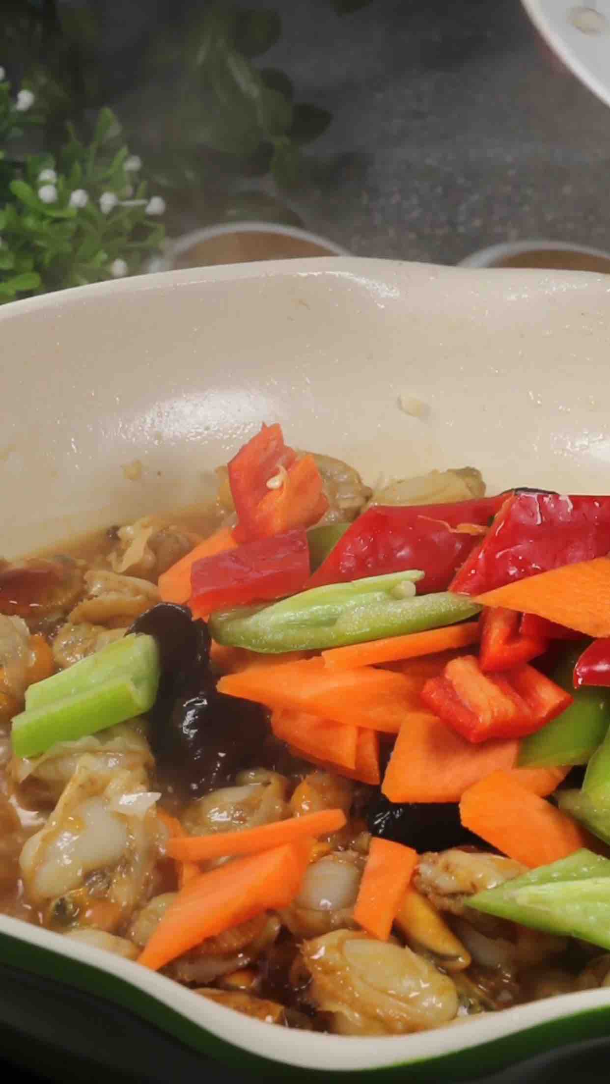 香辣扇貝的做法-咸鮮味炒菜譜