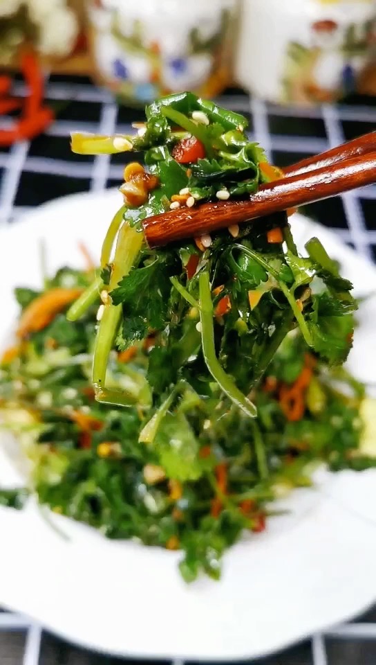 絕味香菜的做法-香辣味拌菜譜