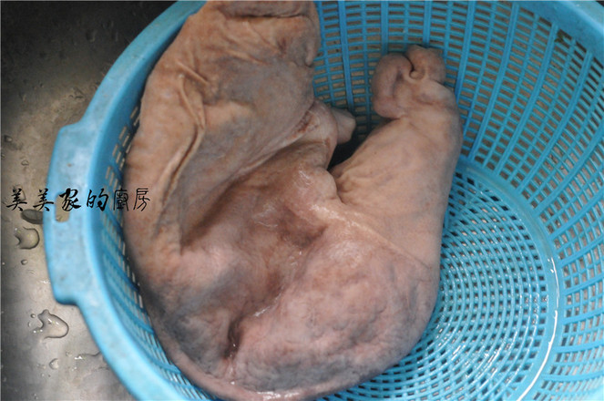 黑豆燉豬肚的做法-家常味燒菜譜