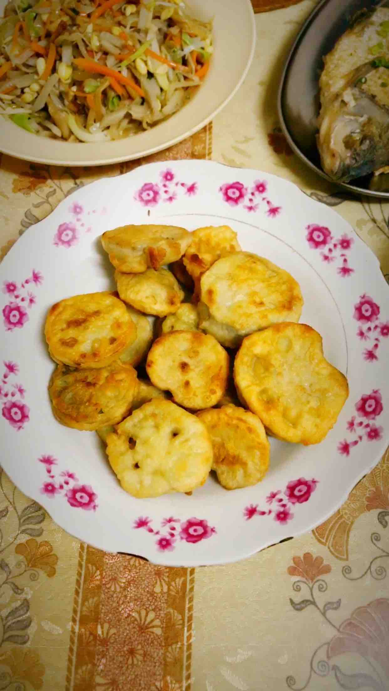 酥炸鮮肉藕盒的做法-家常味炸菜譜