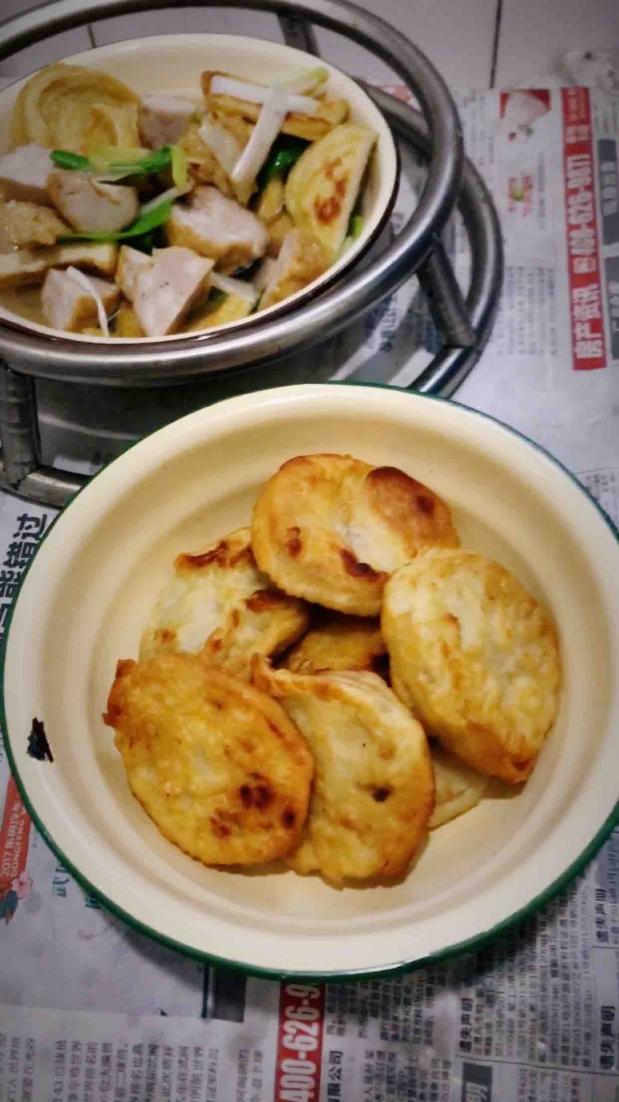 酥炸鮮肉藕盒的做法-家常味炸菜譜