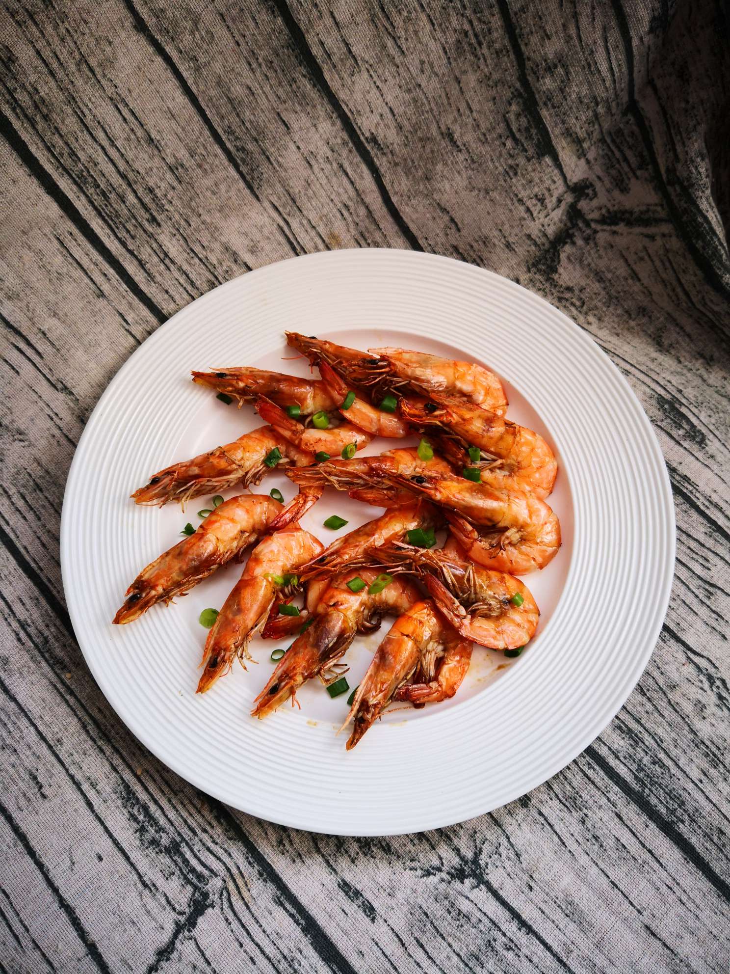 烤大蝦的做法-糊辣味烤菜譜