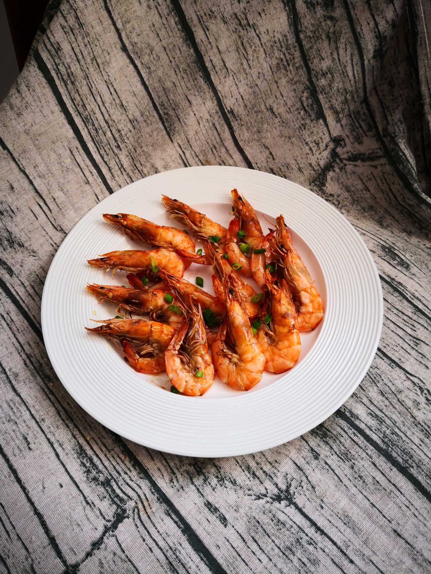 烤大蝦的做法-糊辣味烤菜譜