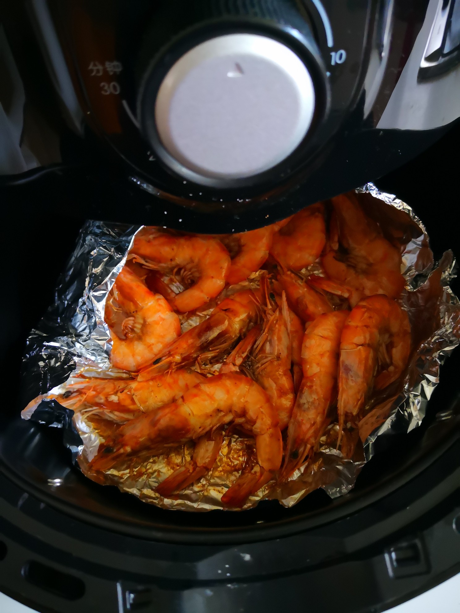 烤大蝦的做法-糊辣味烤菜譜