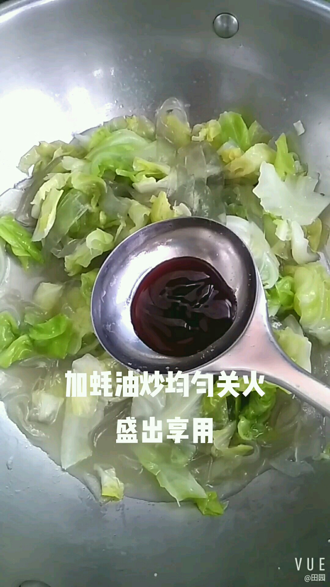 粉條燒圓白菜的做法-家常味燒菜譜