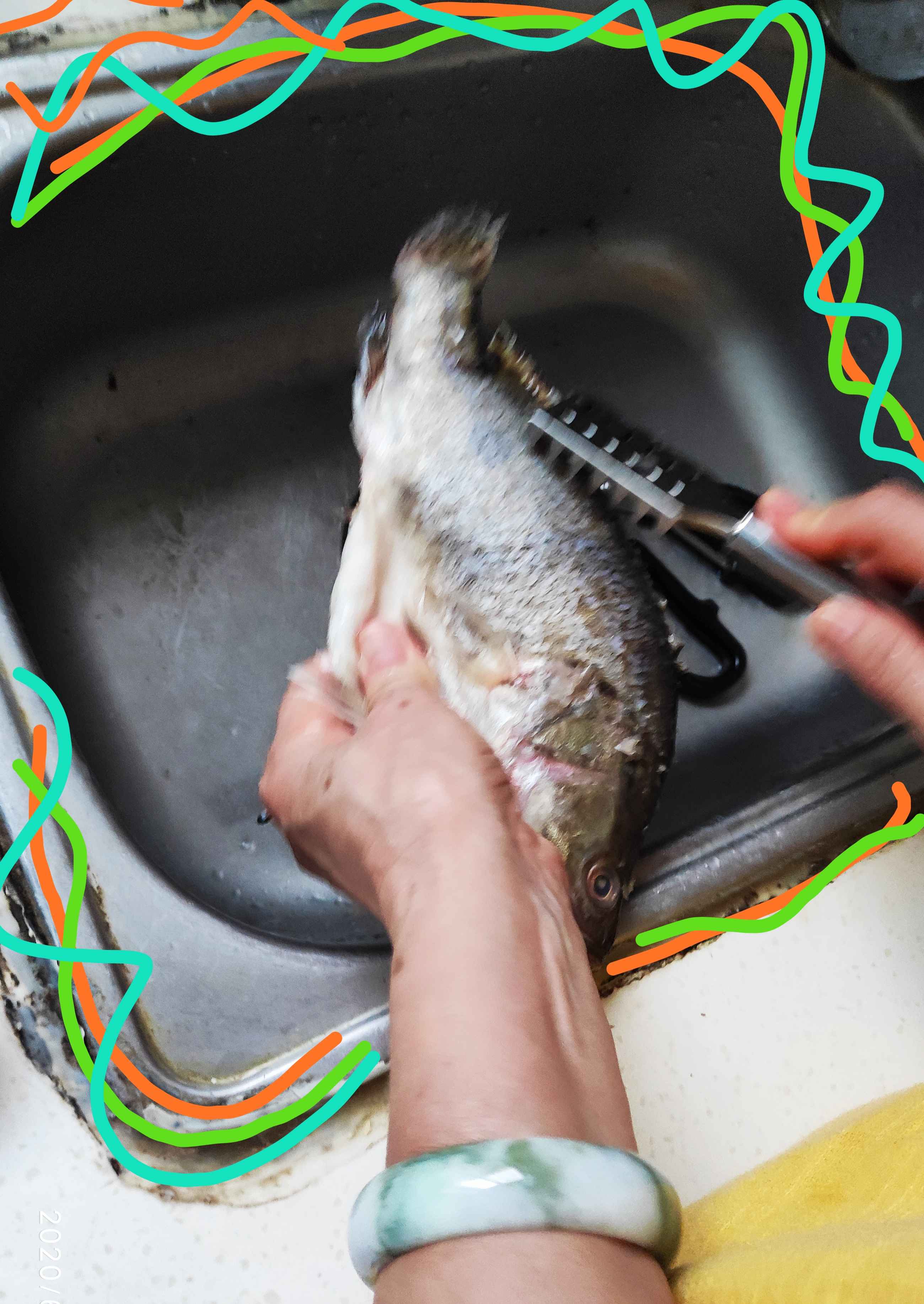 糖醋鱖魚的做法-酸甜味煎菜譜