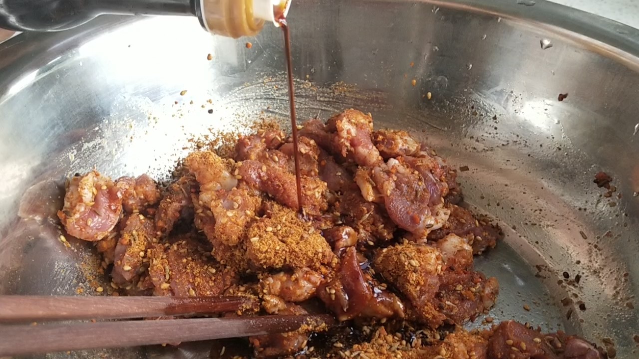 燒烤羊排肉的做法-香辣味烤菜譜