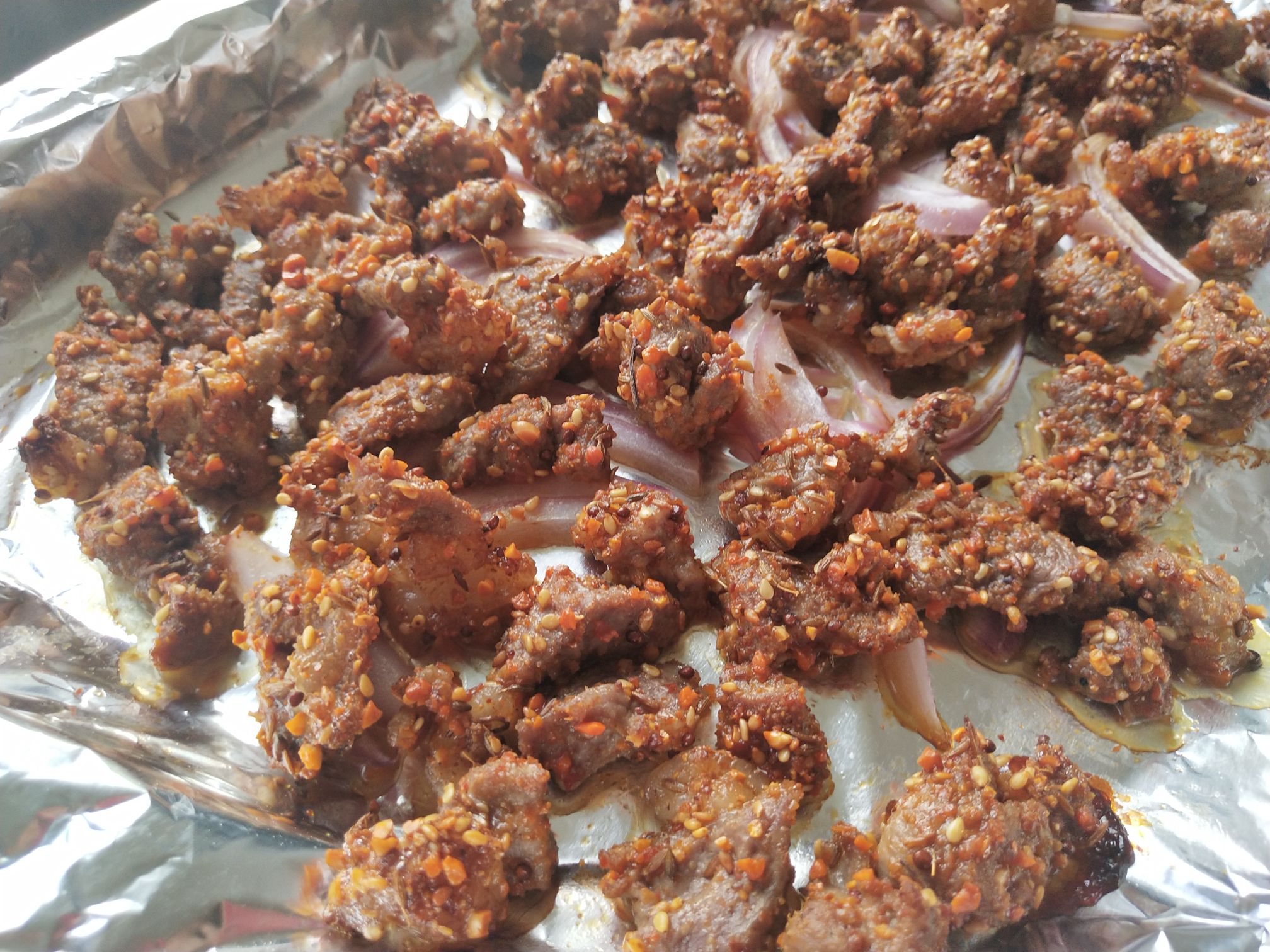 燒烤羊排肉的做法-香辣味烤菜譜