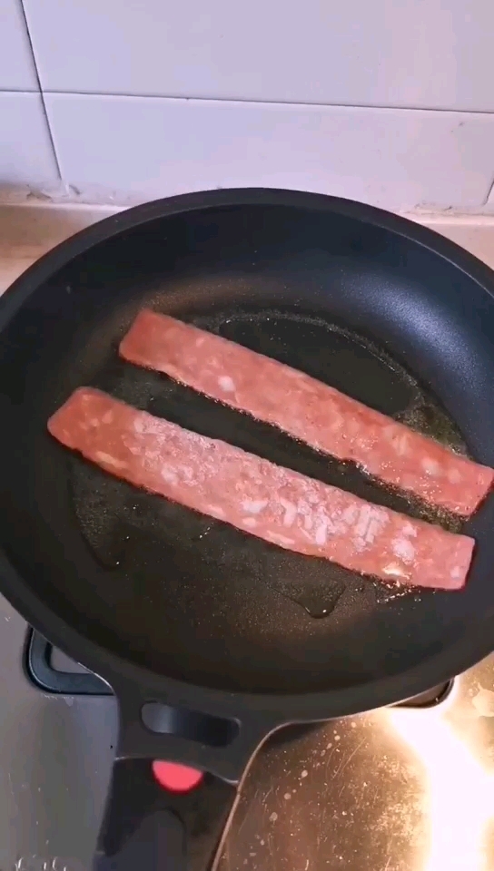 雞蛋培根拼盤的做法-家常味炒菜譜