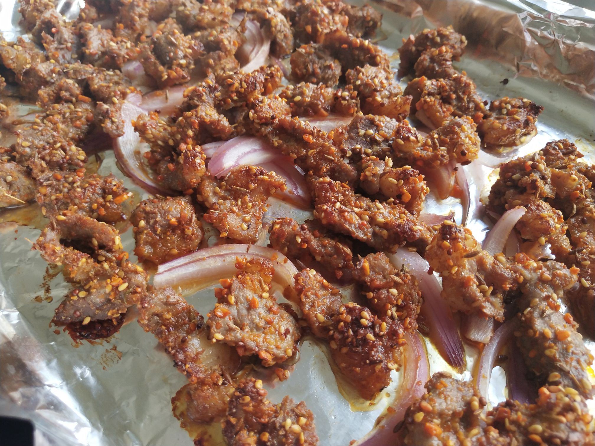 燒烤羊排肉的做法-香辣味烤菜譜