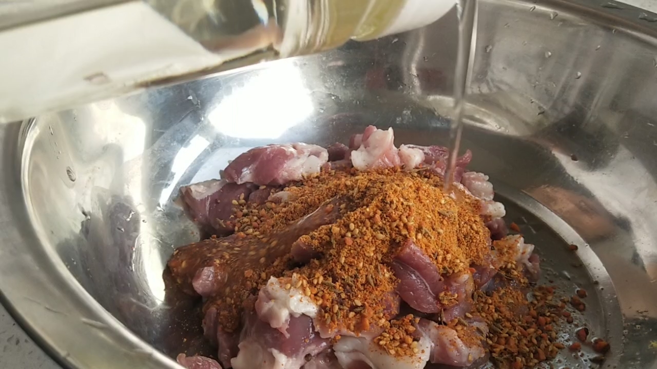 燒烤羊排肉的做法-香辣味烤菜譜