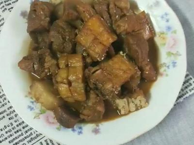 鰻魚干燒肉的作法-咸鮮味煮菜譜