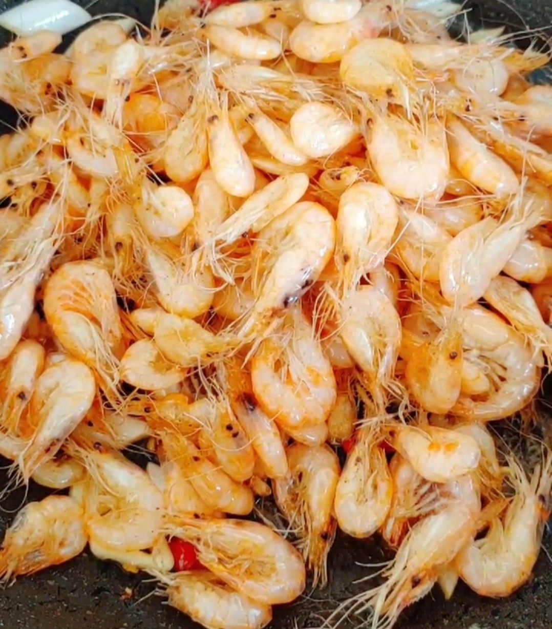 蔥爆河蝦的做法-酸辣味其它工藝菜譜