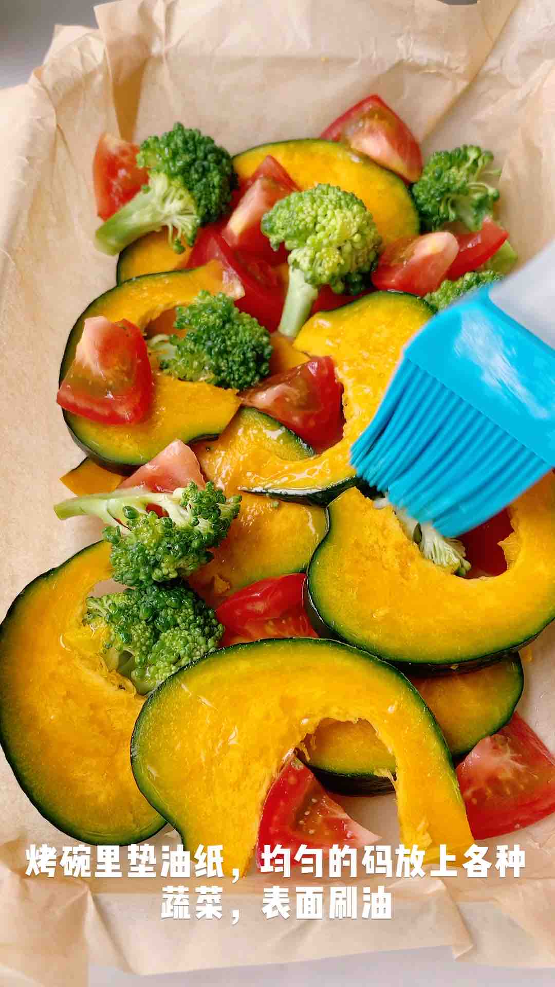 減肥最愛吃的龍利魚烤南瓜的做法-香辣味烤菜譜