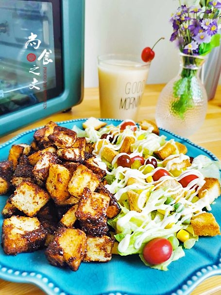 巧克力炸吐司&炸吐司沙拉的做法-甜味炸菜譜