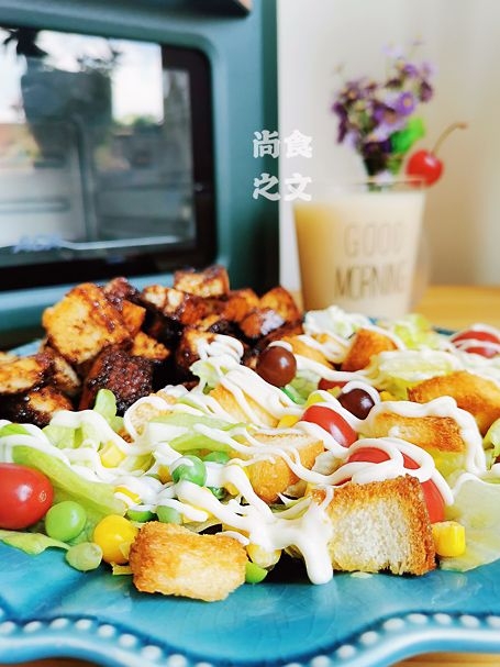 巧克力炸吐司&炸吐司沙拉的做法-甜味炸菜譜