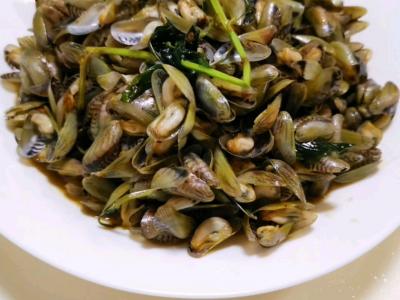 炒薄殼的做法-咸鮮味炒菜譜