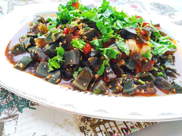 皮蛋豆腐的做法-家常味其它工藝菜譜