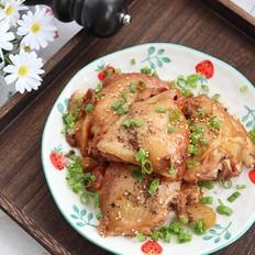 照燒雞腿的快手家常做法，簡易二步，輕輕松松做出色澤誘惑的雞腿的做法-酸清甜味燜食譜