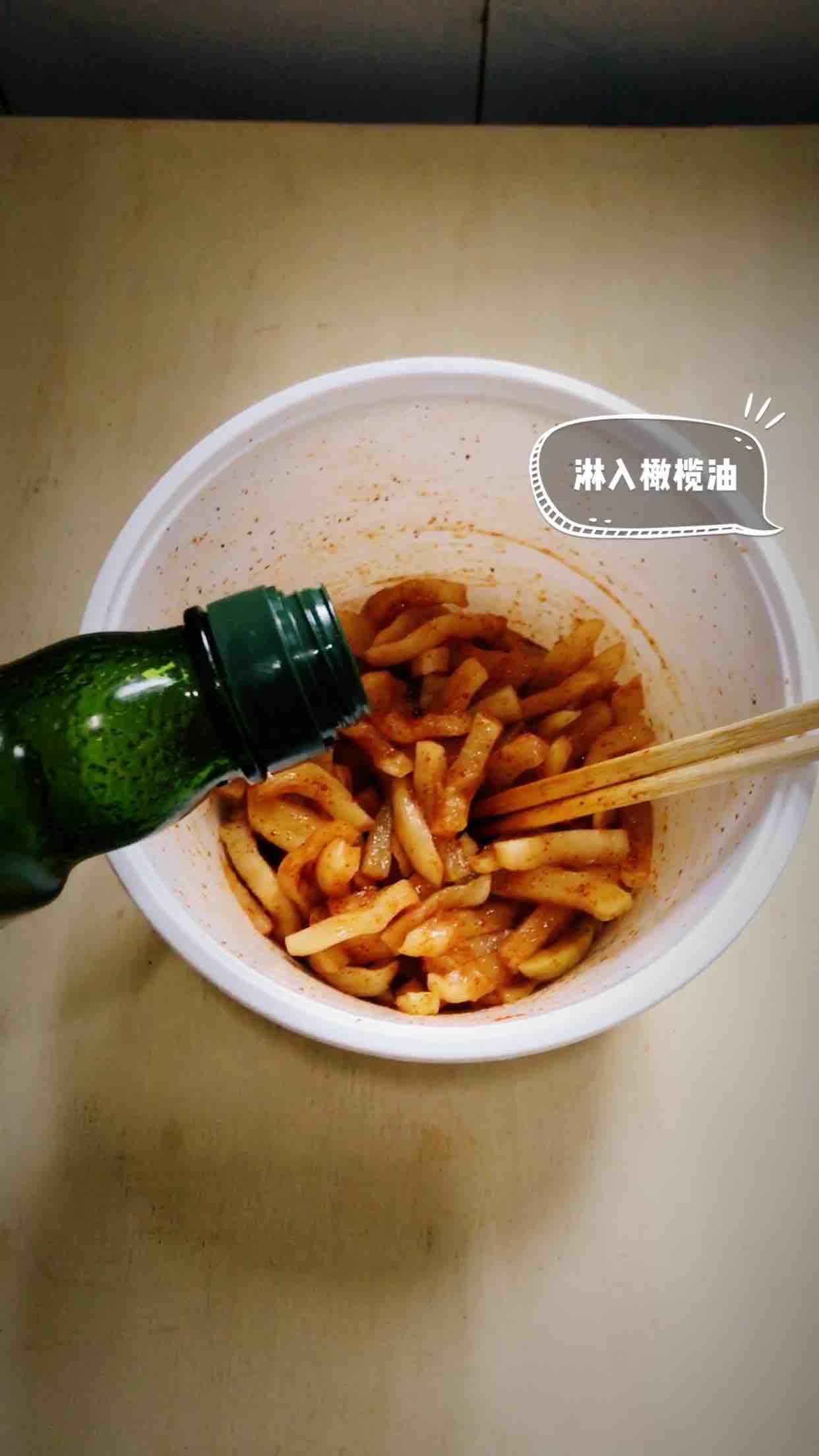 脆辣蘿卜條的做法-香辣味拌菜譜