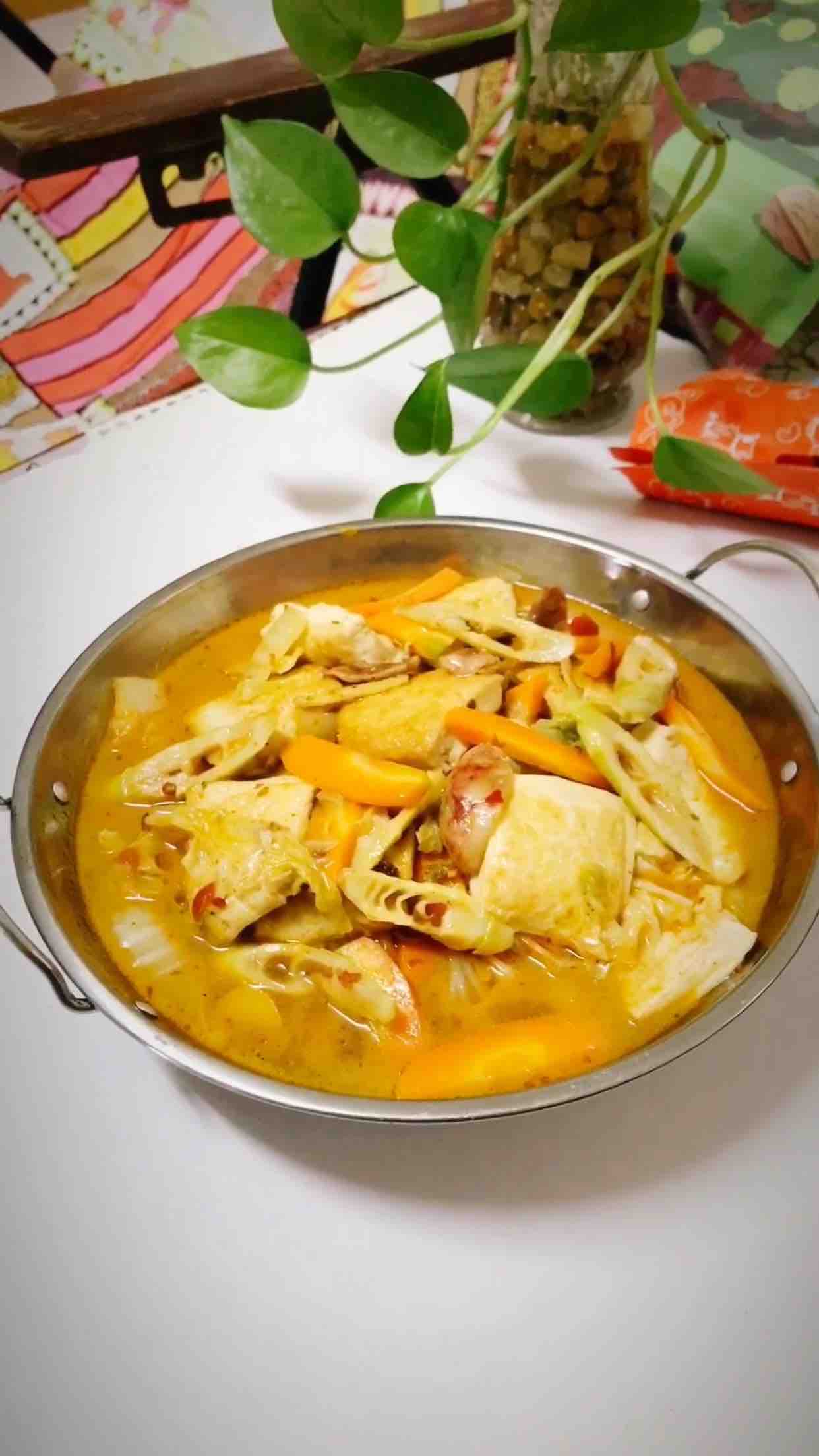 雜蔬小鍋仔的做法-麻辣味煮菜譜