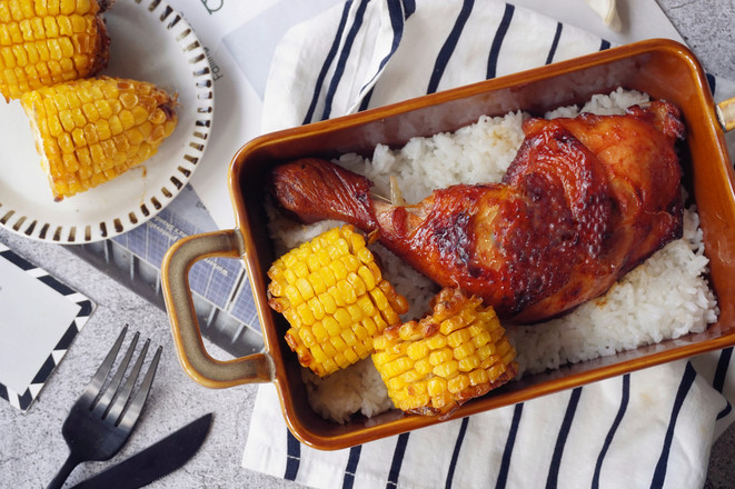 空氣炸新奧爾良雞腿的做法-蒜香味烘焙菜譜